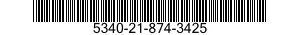 5340-21-874-3425 CLIP,SPRING TENSION 5340218743425 218743425
