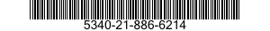 5340-21-886-6214 COUPLING,CLAMP,GROOVED 5340218866214 218866214