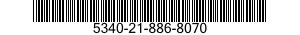 5340-21-886-8070 PLUG ASSEMBLY,SEALING 5340218868070 218868070