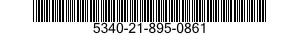 5340-21-895-0861 BRACKET,ANGLE 5340218950861 218950861