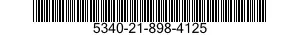 5340-21-898-4125 INSERT,SCREW THREAD 5340218984125 218984125