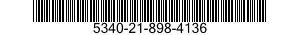 5340-21-898-4136 GLIDE,FURNITURE 5340218984136 218984136