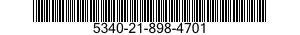 5340-21-898-4701 COUPLING,CLAMP,GROOVED 5340218984701 218984701