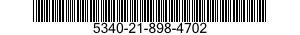 5340-21-898-4702 COUPLING,CLAMP,GROOVED 5340218984702 218984702