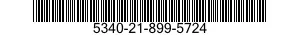 5340-21-899-5724 CLAMP,BLOCK,SECTION 5340218995724 218995724