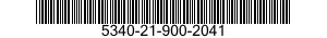 5340-21-900-2041 NUT,INSERT-LOCKING 5340219002041 219002041