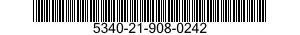 5340-21-908-0242 BRACKET,MOUNTING 5340219080242 219080242