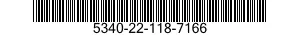 5340-22-118-7166 BRACKET,ANGLE 5340221187166 221187166