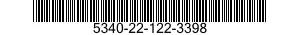 5340-22-122-3398 BRACKET,DOUBLE ANGLE 5340221223398 221223398