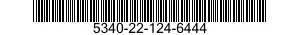 5340-22-124-6444 BRACKET,ANGLE 5340221246444 221246444