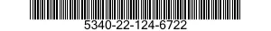 5340-22-124-6722 BRACKET,ANGLE 5340221246722 221246722