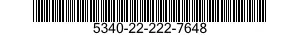 5340-22-222-7648 CLIP,END,STRAP 5340222227648 222227648
