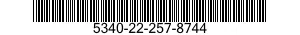 5340-22-257-8744 RACEWAY,METALLIC 5340222578744 222578744