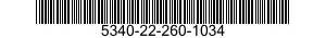 5340-22-260-1034  5340222601034 222601034