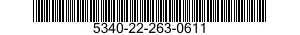 5340-22-263-0611 SPRING,HELICAL,COMPRESSION 5340222630611 222630611