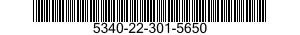 5340-22-301-5650 STUD,CONTINUOUS THREAD 5340223015650 223015650