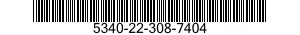 5340-22-308-7404 BRACKET,ANGLE 5340223087404 223087404