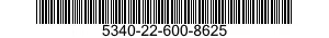 5340-22-600-8625 HARDWARE KIT,SHOP SET INSTALLATION 5340226008625 226008625