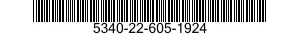 5340-22-605-1924 STUD,POSITIVE LOCK 5340226051924 226051924