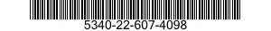 5340-22-607-4098 BRACKET,DOUBLE ANGLE 5340226074098 226074098