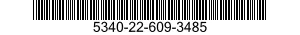 5340-22-609-3485 CLIP,RETAINING 5340226093485 226093485