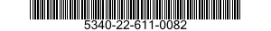5340-22-611-0082 CLAMP,LOOP 5340226110082 226110082