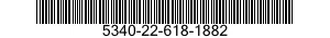 5340-22-618-1882 LOCKING PLATE,NUT AND BOLT 5340226181882 226181882