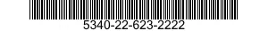 5340-22-623-2222 BRACKET,MOUNTING 5340226232222 226232222