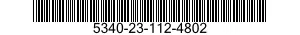 5340-23-112-4802 BRACKET,ANGLE. 5340231124802 231124802