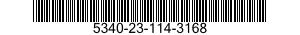 5340-23-114-3168 BRACKET,MOUNTING 5340231143168 231143168