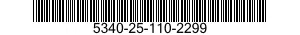 5340-25-110-2299  5340251102299 251102299