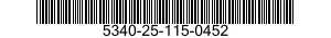 5340-25-115-0452 DISK,SOLID,PLAIN 5340251150452 251150452