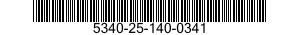 5340-25-140-0341 BRACKET,SHELF 5340251400341 251400341