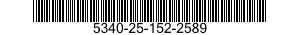 5340-25-152-2589 BRACKET,MOUNTING 5340251522589 251522589