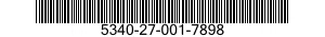 5340-27-001-7898 CLAMP,LOOP 5340270017898 270017898
