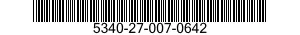 5340-27-007-0642 CAP,PROTECTIVE,DUST AND MOISTURE SEAL 5340270070642 270070642