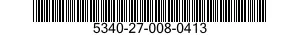 5340-27-008-0413 STRAP,RETAINING 5340270080413 270080413