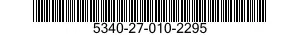 5340-27-010-2295 COVER,PROTECTIVE,DUST AND MOISTURE SEAL 5340270102295 270102295