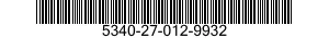 5340-27-012-9932 PLUG,PROTECTIVE,DUST AND MOISTURE SEAL 5340270129932 270129932