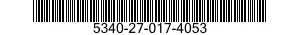 5340-27-017-4053 CLAMP ASSEMBLY,RETAINING 5340270174053 270174053