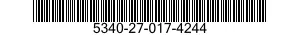 5340-27-017-4244 BRACKET,ANGLE 5340270174244 270174244
