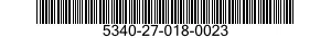 5340-27-018-0023 HANDLE,BOW 5340270180023 270180023