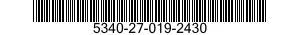 5340-27-019-2430 SHIELD,EXPANSION 5340270192430 270192430