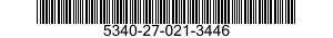 5340-27-021-3446 BRACKET,DOUBLE ANGLE 5340270213446 270213446