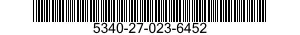 5340-27-023-6452 BRACKET,LEVER 5340270236452 270236452