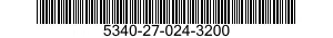 5340-27-024-3200 CLIP,RETAINING 5340270243200 270243200