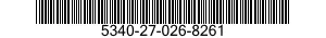 5340-27-026-8261 LEAF,BUTT HINGE 5340270268261 270268261