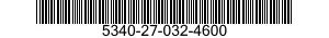 5340-27-032-4600 CLAMP ASSEMBLY,RETAINING 5340270324600 270324600