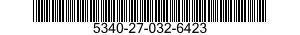 5340-27-032-6423 CLIP,SPRING TENSION 5340270326423 270326423