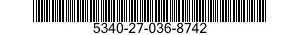 5340-27-036-8742 BRACKET,ENGINE ACCESSORY 5340270368742 270368742
